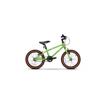 16" Raleigh Pop Green Bike for 4 1/2 to 6 years old